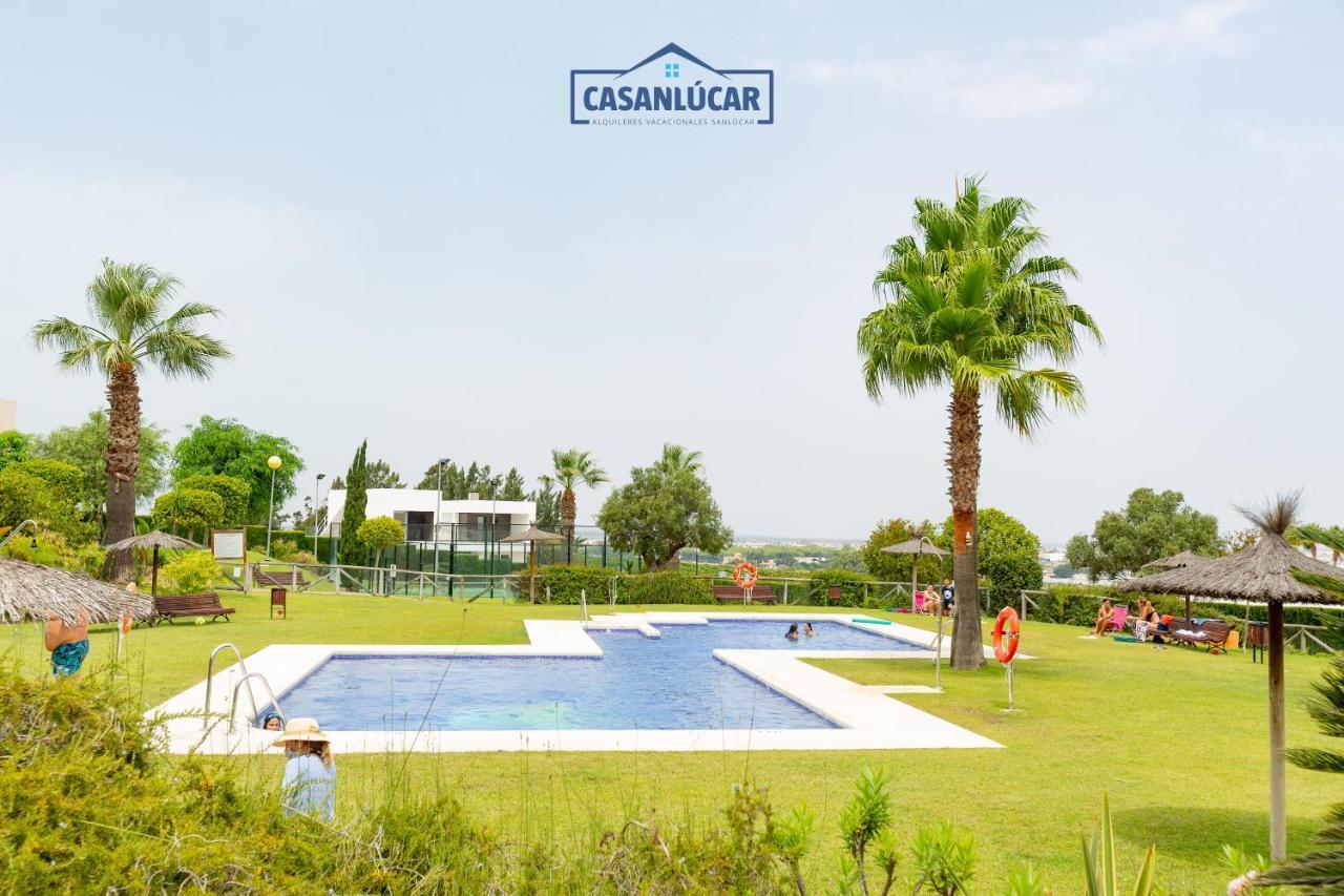 Ferienwohnung Flamingo Golf A Sanlúcar de Barrameda Exterior foto